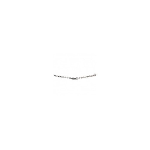 Łańcuszek kulkowy - 2,4 mm  długość 15 cm z zapięciem