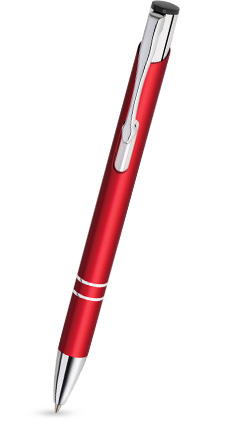 Długopis do grawerowania cosmo c-06 czerwony